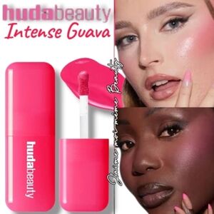 Huda Beauty Icy Nude Liquid Blush Filter - Intense Guava- Hot Pink